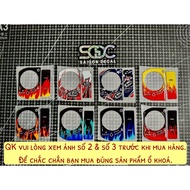 3M Reflective Embossed Plastic Sticker, Smartkey H.o-n.d-a V2 Lock Sticker, 8 Fire Models 2025 |SGDC