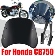 For Honda CB750 Cafe Racer CB 750 F K CB 750F CB750F Accessories Retro Windscreen Windshield Wind Sc