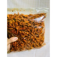 Crispy mushrooms, spicy mushrooms, lime leaves, abundant spices, original crispy mushrooms, lime lea