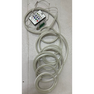 (COD)LAMPU LED NEON FLEX RGB RUNNING 60CM/ 5M DC USB SENSOR SUARA+ App control + Remot control