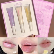 Moisturizing Transparent Lip Balm Lip Milk Cream Fruity Flavor Coconut Grape Hydrating Jelly Lip Care Oil Cosmetic Base