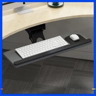 Keyboard Tray Slide Rail Keyboard Stand Keyboard Holder for Computer Desk Keyboard Tray Stand Slide Rail Type Keyboard Tray Desk Home