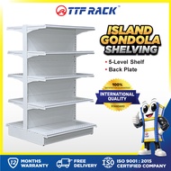 TTF Rack™ (ISLAND GONDOLA) Island Gondola Back Plate /Storage Rack/Shopping Mall Display Rack/ Rak K
