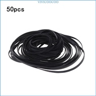VIVI Replacement Turntable Belt Rubber Flat Drive Belt for Record Player DVD