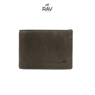 RAV DESIGN Men's Leather Money Clip Wallet / Genuine Leather / Brown / RVM779G1