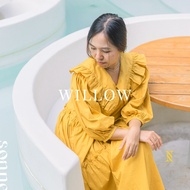 KATUN WILLOW yellow vintage dress - yellow dress - casual dress - cotton dress - women's dress - kor
