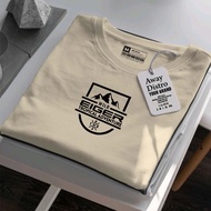 HITAM Cool 1983 T-Shirt Black Text Men Women Adult Short Sleeve Print Gold Logo Latest And
