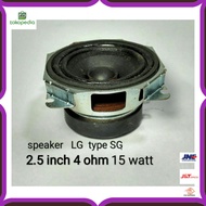 Unik speaker LG copotan 2.5 inch 4 ohm 15 watt type SG Diskon