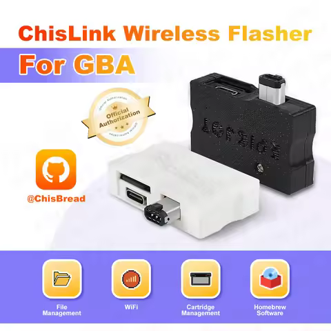 EPICJOY ChisLink 2.4GHz Wireless Programmer WiFi Support for GBA GBSP Analogue Pocket NES Emulator G