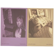 Kim Taeyeon Taeyeon Purpose repackage Regular Second Successive Postcard Official Merchandise