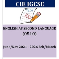 IGCSE English Second Language 0510 Past Year Papers ( P 1,2,3 ) New Syllabus