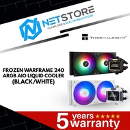 THERMALRIGHT FROZEN WARFRAME 240 ARGB AIO LIQUID COOLER (BLACK/WHITE)