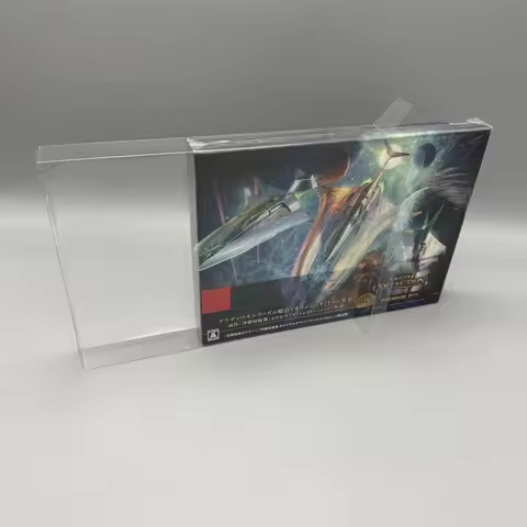 Clear Transparent Protection Box for PS5 NS for Gradius Origins Collection Edition Display Storage C