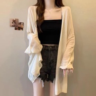 7735 Visit Customers🎉2026 New Style Sunscreen All-Match Temperament Loose Large Size Cardigan Breath