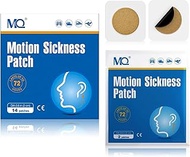 MQ 84ct Motion Sickness Patches Non Drowsy, Sea Sickness Patch Behind Ear for Cruise Ship Travel, Wa