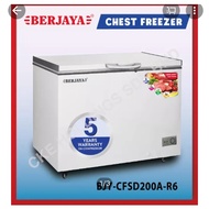 Berjaya Premium 160L Chest Freezer BJY-CFSD200A-R6 (White) 5 YEARS Compressor warranty
