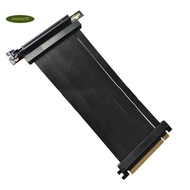 Full Speed PCIE 4.0 16X Riser Cable Graphics Card Extension Cable PCI Express Port GPU Riser Extender,90 Degrees 10cm