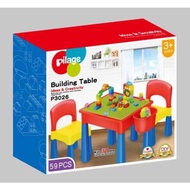 Multi-Function Children Table Building Blocks Learning Playing Study Drawing Lego Duplo Table & Kids