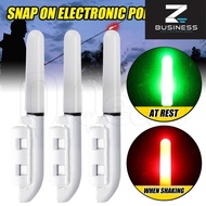 ZS Snap On Electronic Pole Light/ Detachable Fishing Rod Fixed Light/ LED Constant Flashing Mode Flo