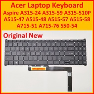 Acer Aspire A315-59 A515-57 Laptop Keyboard A315-24 A315-510P A515-47 A515-48 A515-58 A715-51 A715-7