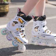 Adult Inline Roller Men Women Flat Roller Skates Adult Beginners Campus Fancy Skates Roller Skates S