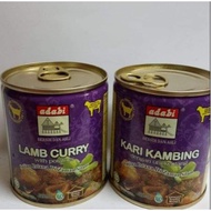 (Hot Item) TIN ADABI Kari Kambing 🐏🐏 dengan Ubi Kentang 280g, VIRAL KARI KAMBING ADABI 💗💗