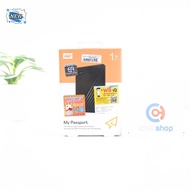 PORTABLE HDD (ฮาร์ดดิสก์พกพา) WD MY PASSPORT 1TB (WDBYVG0010BBK) (BLACK) (ของใหม่) P17200