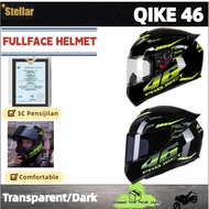 QIKE Full Face Motorcycle Helmet - High Quality Helmet for QIKE 46 Speed Post Couples