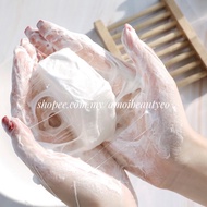 🚚💨 𝐒𝐚𝐦𝐞 𝐃𝐚𝐲/𝟐𝟒𝐡𝐫 𝐒𝐡𝐢𝐩 🌊 Natural Silk Protein Soap 蚕丝皂 海盐皂🍀🐐 Brighten Skin Goat Milk Sea Salt Handmade 100g 羊奶皂 除螨皂 手工皂 🧬