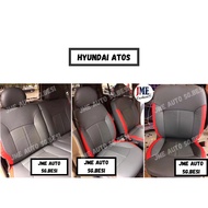 [JME CUSHION] HYUNDAI ATOS (1997 - 2014) FITTING SEWN LEATHER SEAT *JAHIT MATI SEAT*