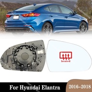 For Hyundai Elantra 2016-2018 Car Accessories Rearview Mirror Lenses Exterior Side Reflective Glass 
