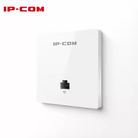 IPCOM W39AP Dual-Band Wireless Access Point 3000Mbps WiFi 6 PoE Powered High-Density Coverage Wall P