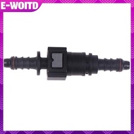 E-WOITD Car Fuel Line Coupler Hose Qui Release Connector Coupler ID6 7.89 Nylon Oil  Adapter Straigh