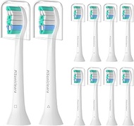 Pisonicleara Replacement Toothbrush Heads Compatible with Philips Sonicare(10 Pack), Brush Heads for