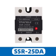 SSR 40DA SSR 25DA 10DA Solid State Relay DC To AC 4-32VDC Input 24-480VAC Output solid state relay I