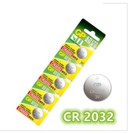 5pcs/pack CR2032 Button Batteries BR2032 DL2032 ECR2032 Cell Coin Lithium Battery 3V CR 2032 For Wat