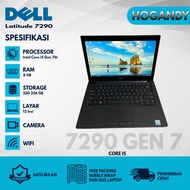 LAPTOP BEKAS RINGAN SPEC TINGGI DELL LATITUDE 7290 CORE I5