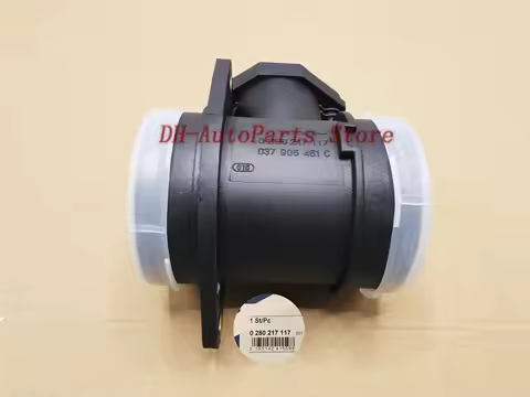 New Mass Air Flow Sensor MAF 037906461C 0280217117 For Audi A3 A4 A6 For VW 1.8L 2.0L
