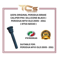 100% ORIGINAL PERODUA BRAKE CALIPER PIN ( SILLICONE BLACK ) PERODUA MYVI OLD 2005 - 2011 ( 47715-BZ0