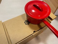 (全新正品） 月兔印琺瑯單手醬汁牛奶鍋 16cm