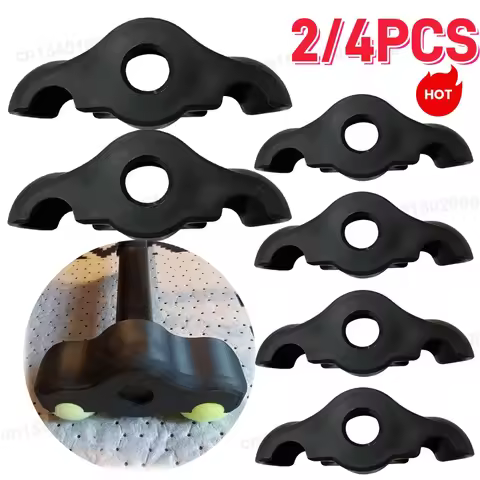2/4X Cycling Training Foot Pads Shock Absorbing Tennis Ball Foot Pads for Wahoo Kickr Core Indoor Cy