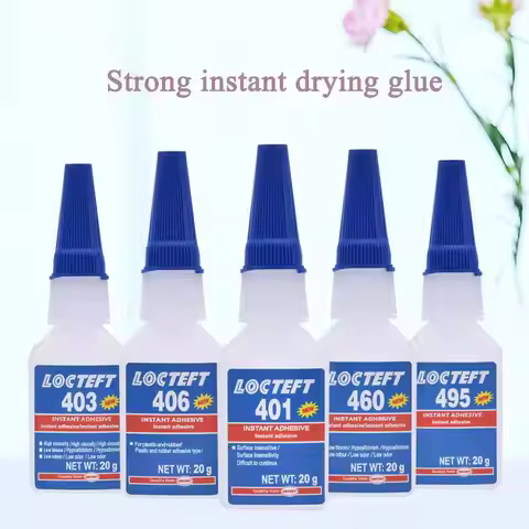 12/20g Super Glue Instant Quick Dry Cyanoacrylate Strong Adhesive Universal Fast Repairing Glue 401/