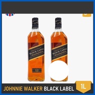 Johnnie<QAN)Walker-u2-NPack-tBundle.QFBlack-yvLabel-kwWhisky 1L Johnny Walker