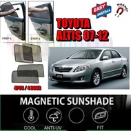 TOYOTA ALTIS 2007-2012 MAGNETIC SUNSHADE