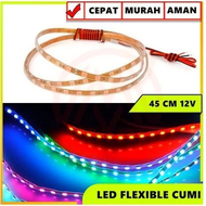 Led Strip Alis Cumi 45Cm 12V Lampu Plat Nomor Cumi Waterproof