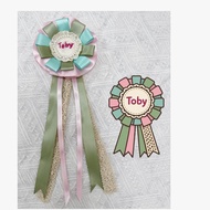 Party Badge Birthday Badge Corsage Gift Handmade Sewing Non-Glue lo Medal Brooch Streamer Y2K Trendy