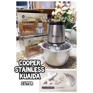 Kuaida Stainless Steel Cooper Blender 2-Liter Multipurpose Blender/