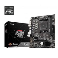 MSI A520M-A PRO AMD Motherboard
