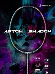 RAKET BADMINTON PROTECH Badminton Racket - Aston Shadow (3U/4U) (MAX 36LBS) - JeamsSport