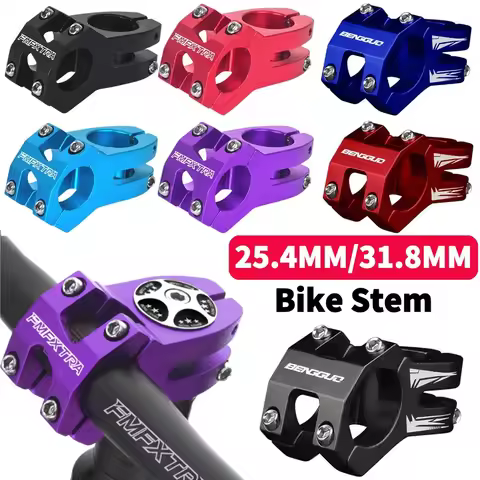 25.4mm Mountain Bike Stem Aluminum Alloy MTB Stem MTB Bike Handlebar Stem for Most Bicycle Fixed Gea